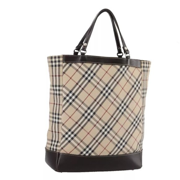 BURBERRY Nova Check Blue Label Hand Bag - Picture 1 of 15